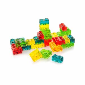 Clever Candy Building Block Assorted Gummy 2.2lb Bulk Bag
